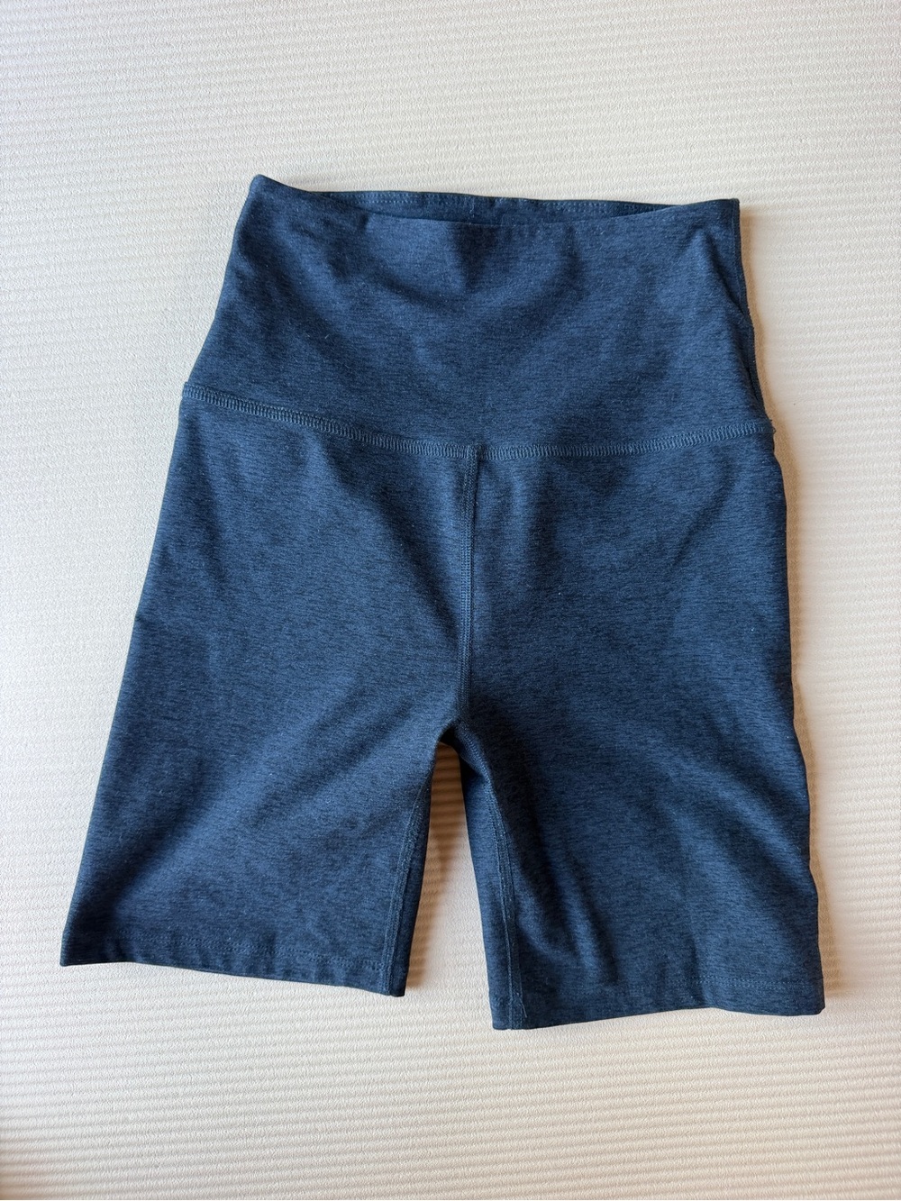 Beyond Yoga Dark charcoal High-Waist spacedye Bike Shorts